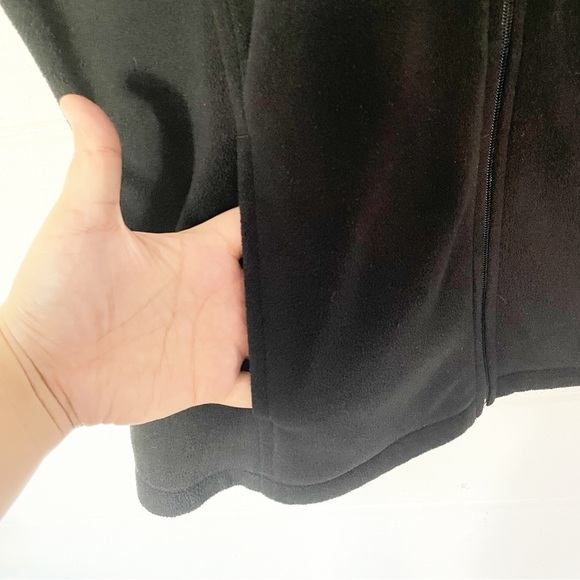 SJB Active Women’s Black Full-Zip Fleece Vest Size Large - Picture 3 of 7